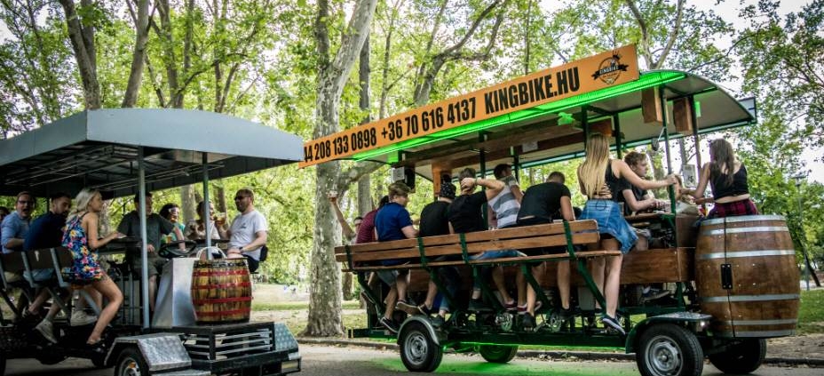 the beerbike party experience