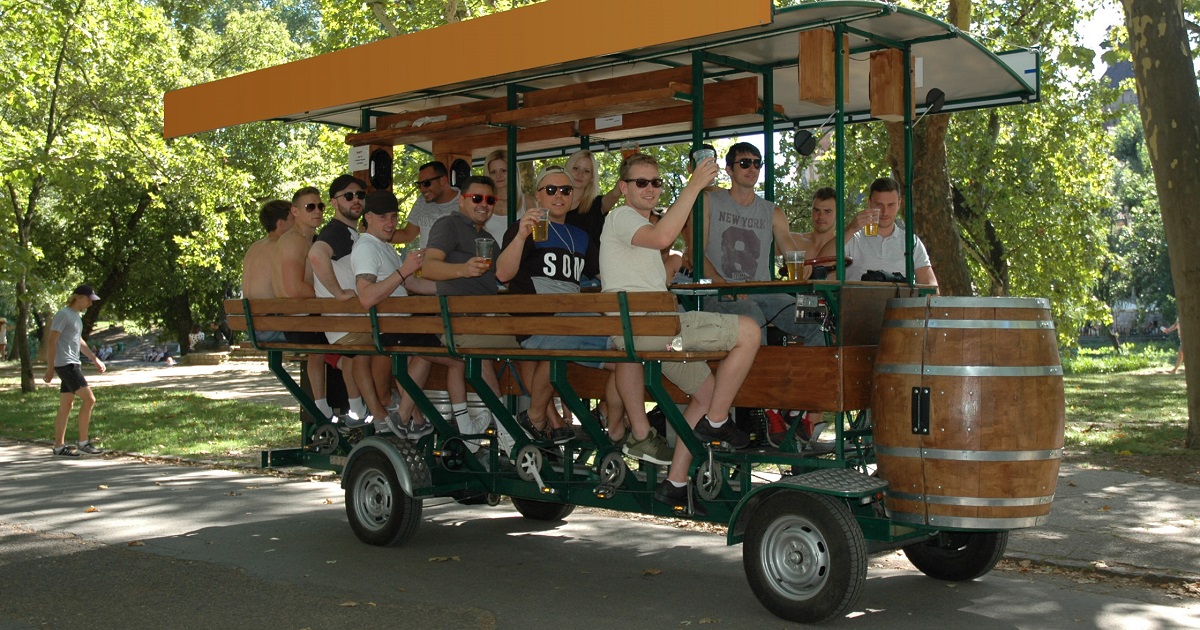 Beer Bike In Bratislava Now You Can Try It! Kingbike