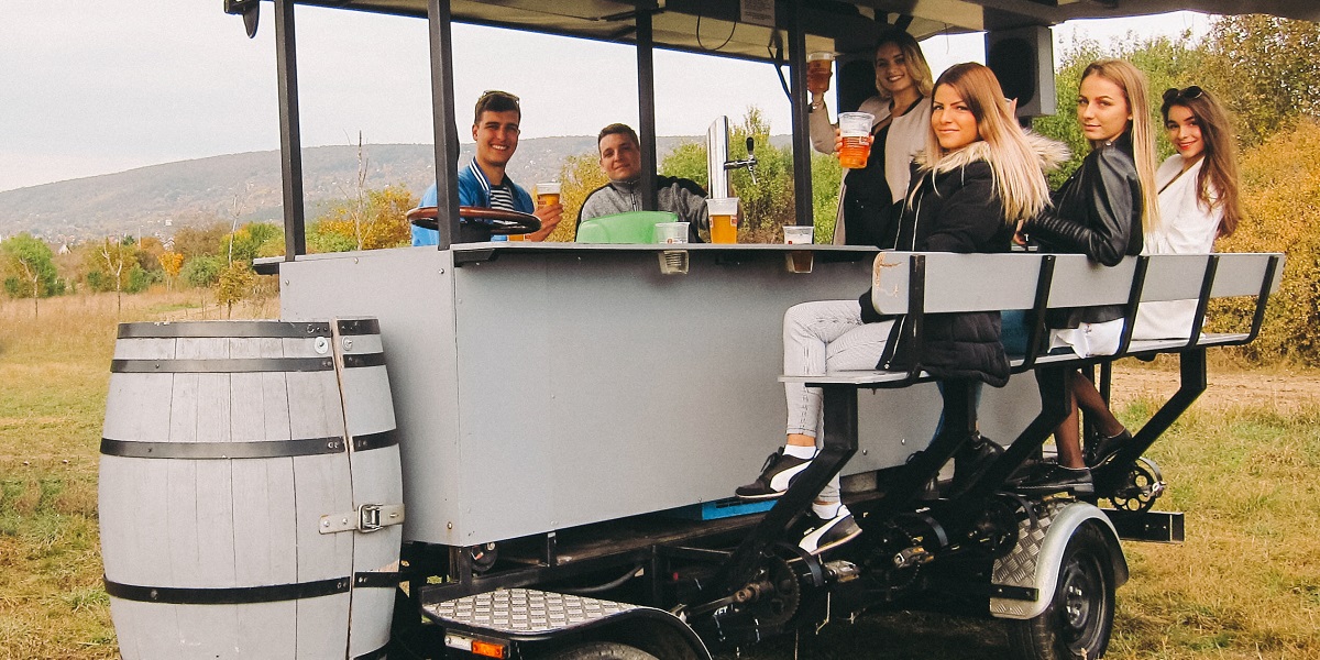 beer bike budapest banned