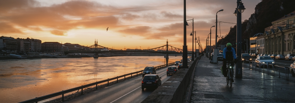 best bike routes around budapest